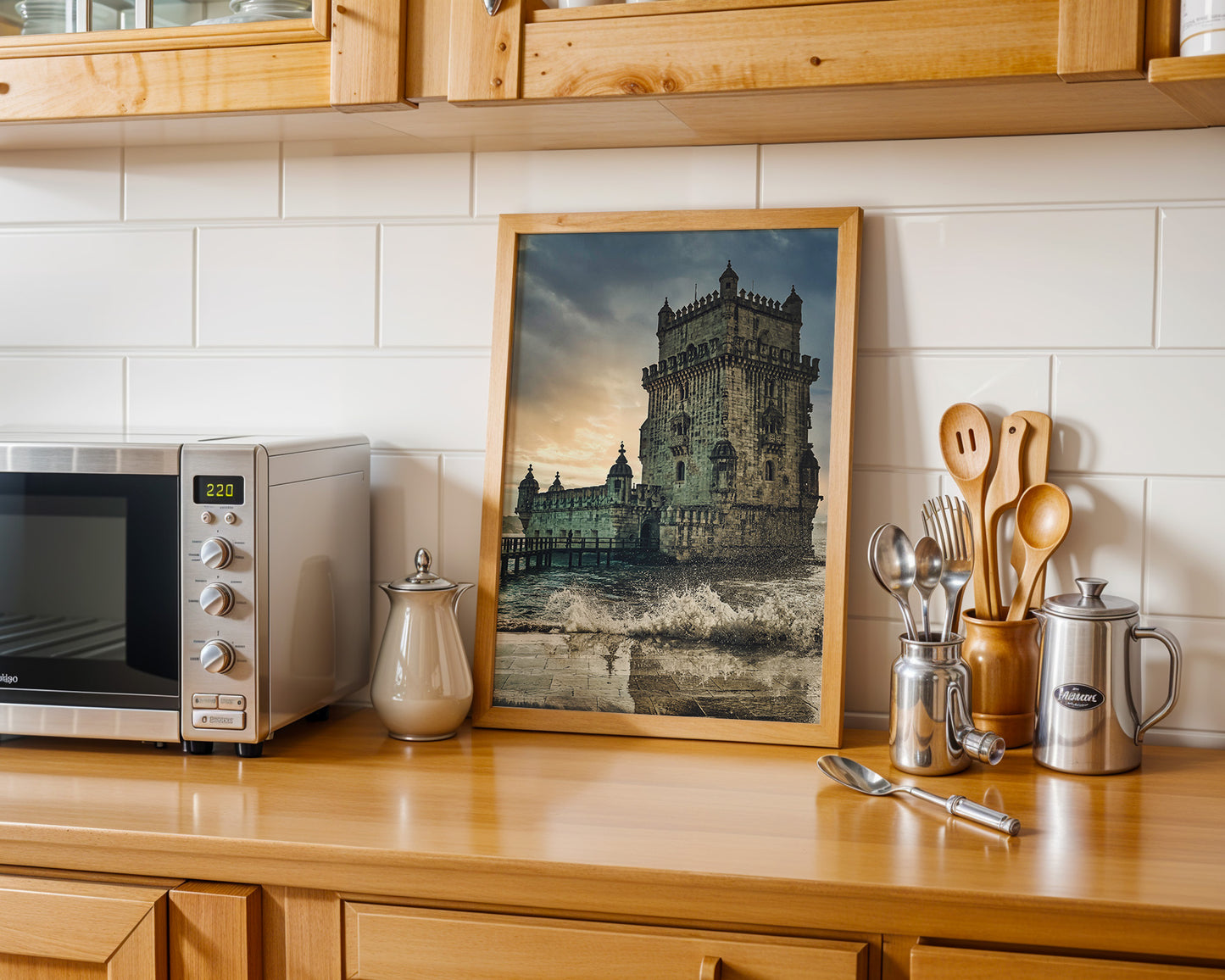 Stunning Winter Sunset at Belém Tower, Lisbon, Digital Download