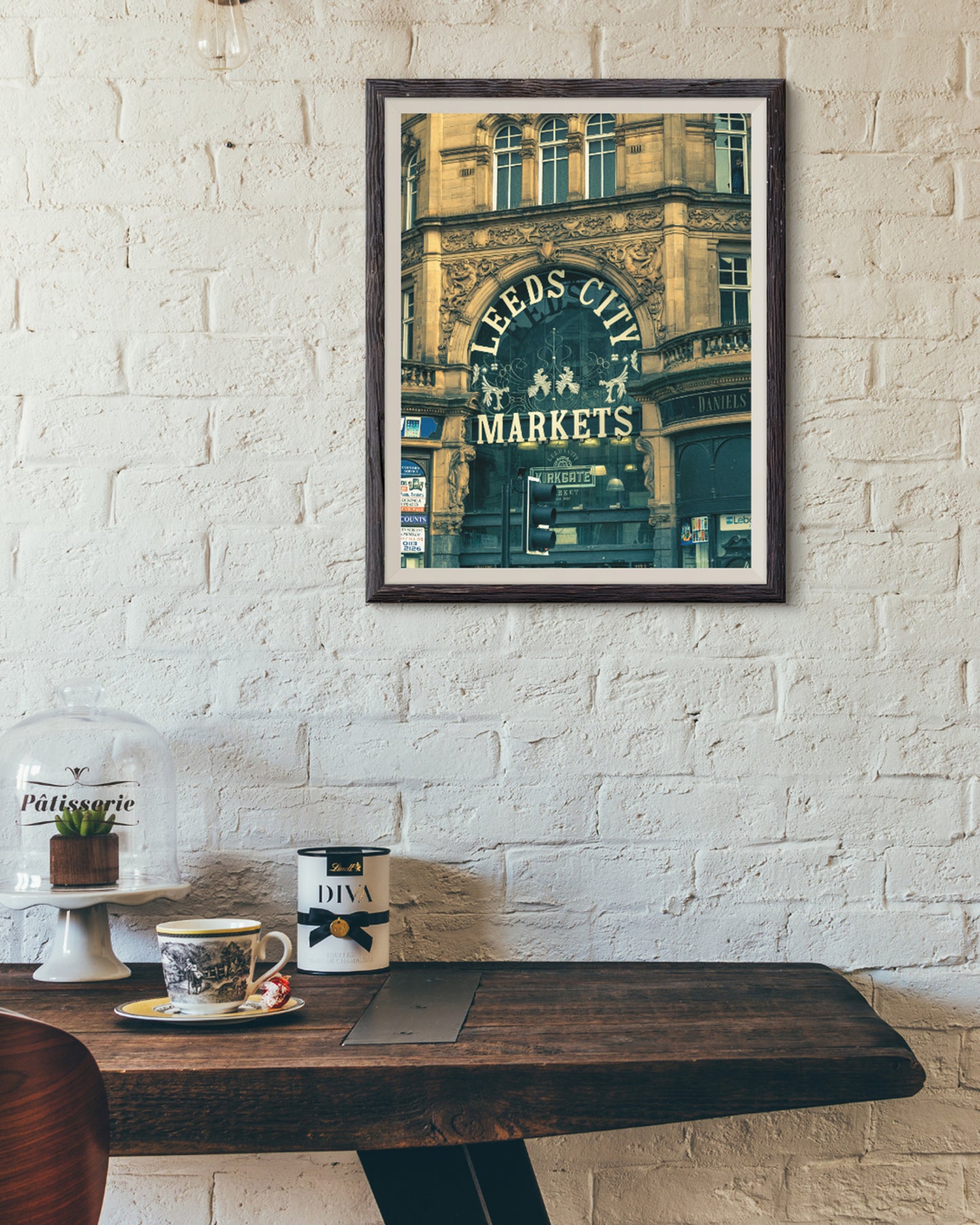 Digital Download Printable Photo Art, Leeds  Market