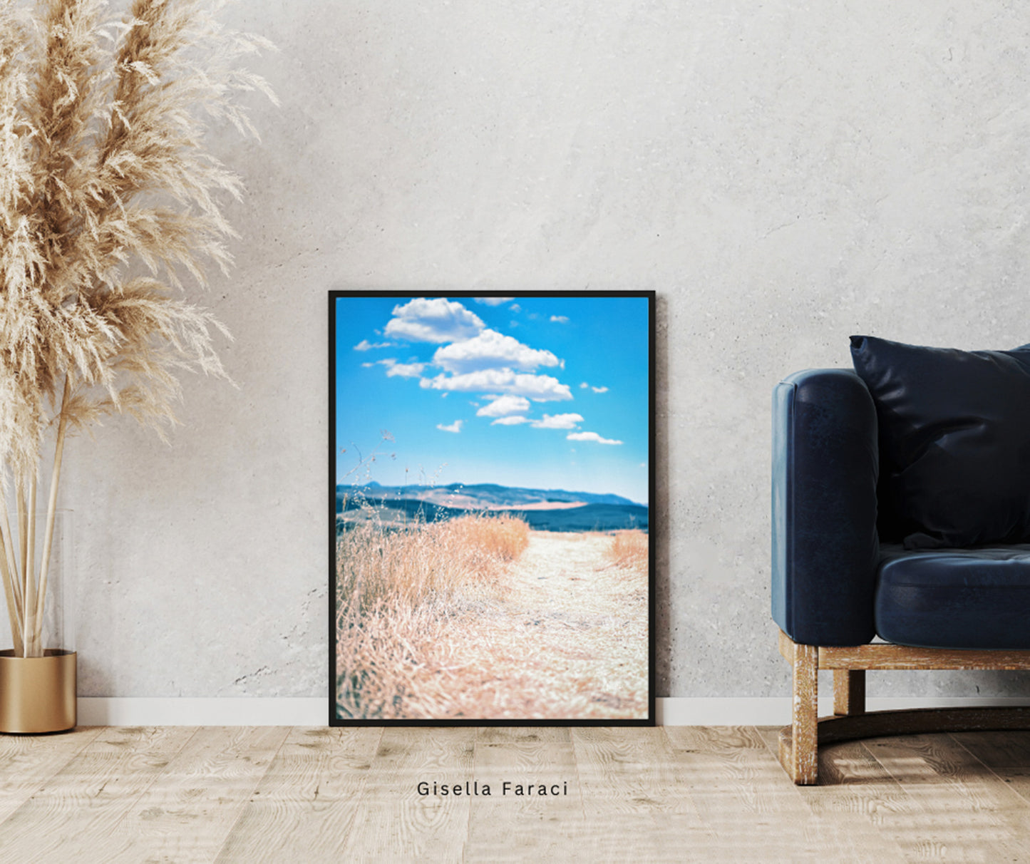 Sicilian Countryside Wall Art, Digital Download