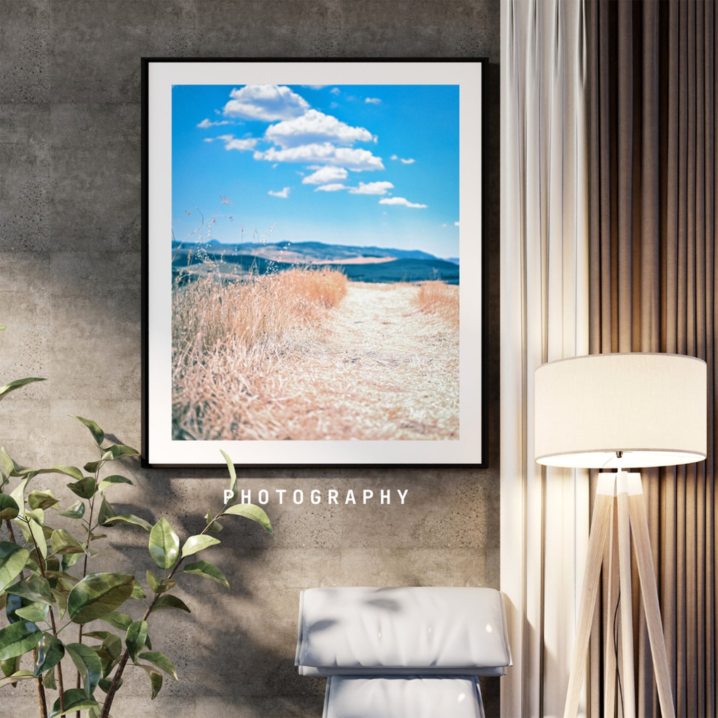 Sicilian Countryside Wall Art, Digital Download