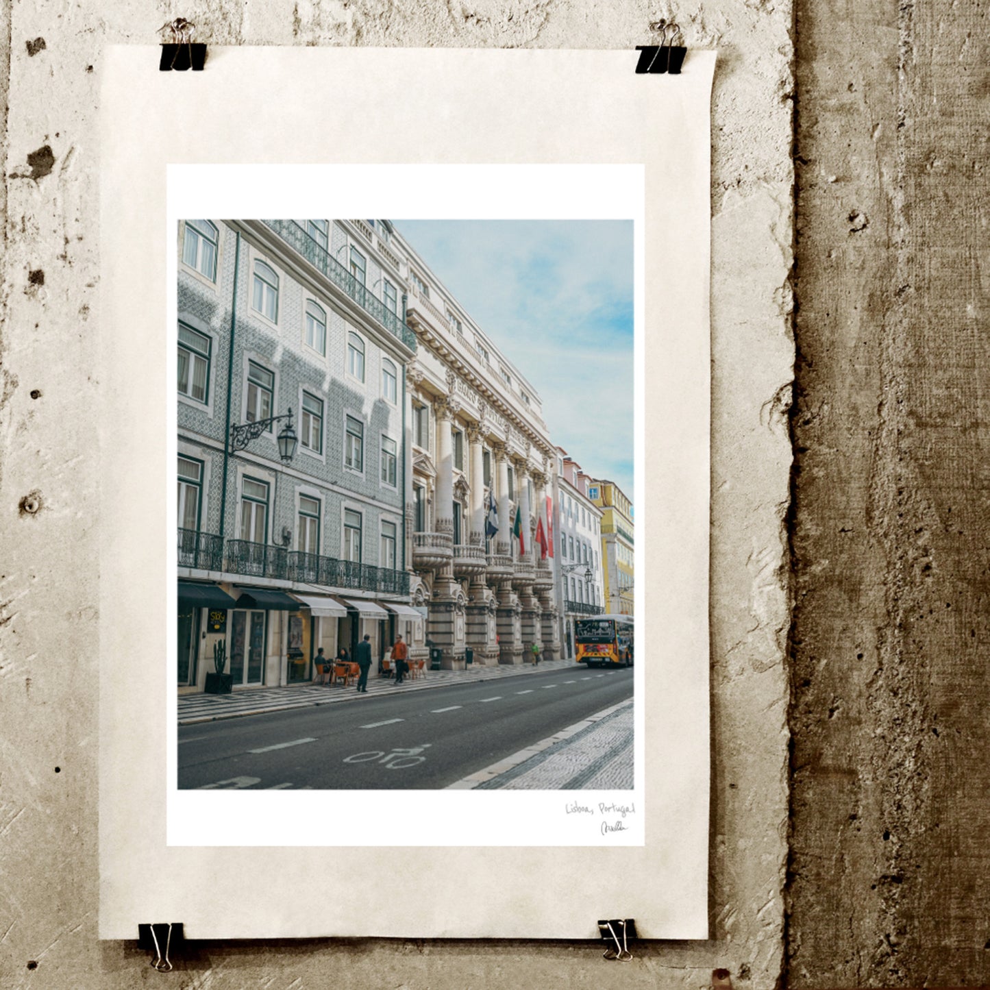 Lisbon Gallery Wall Art SET of Six, Digital PRINTABLE