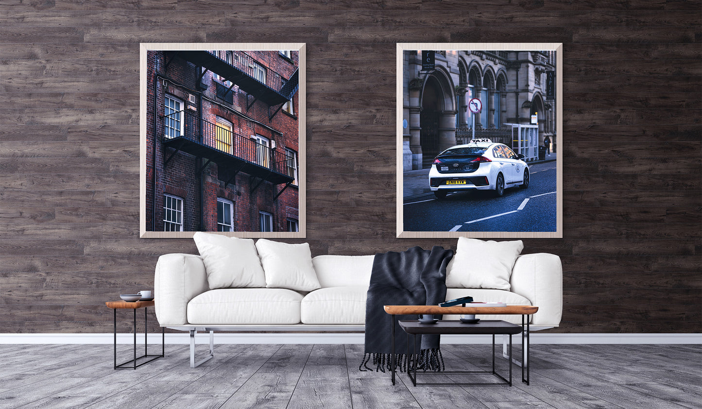 Leeds City Print, Set of 2 Poster, Digital Download