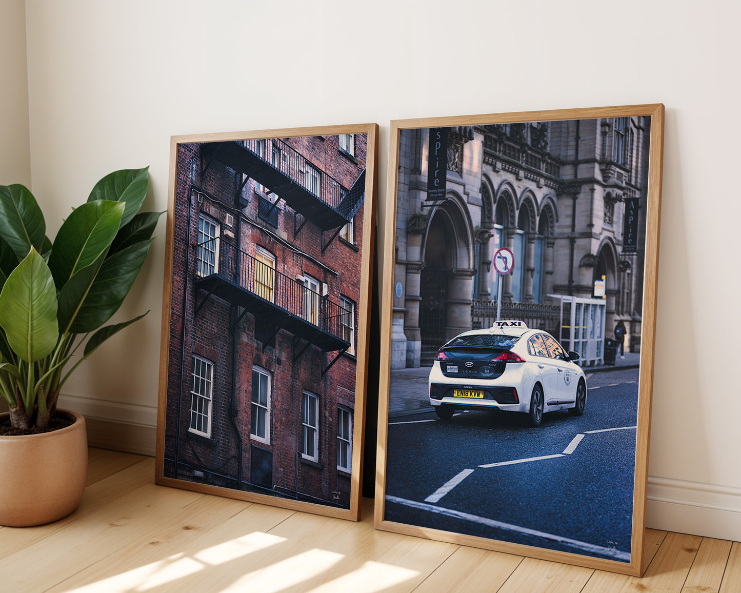 Leeds City Print, Set of 2 Poster, Digital Download