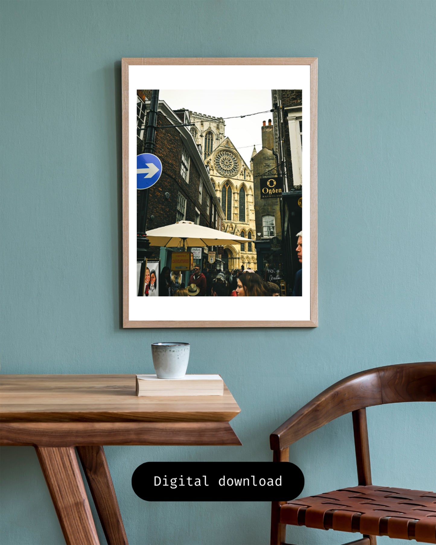 York City Charm, England Urban Life Photography Wall Art, Digital Download