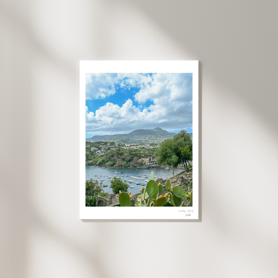 Italy Set of 6, Printable Wall Art, Ischia Gallery 8x10